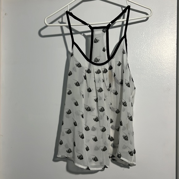 Princess by Vera Wang sheer fish tank top - Picture 2 of 6